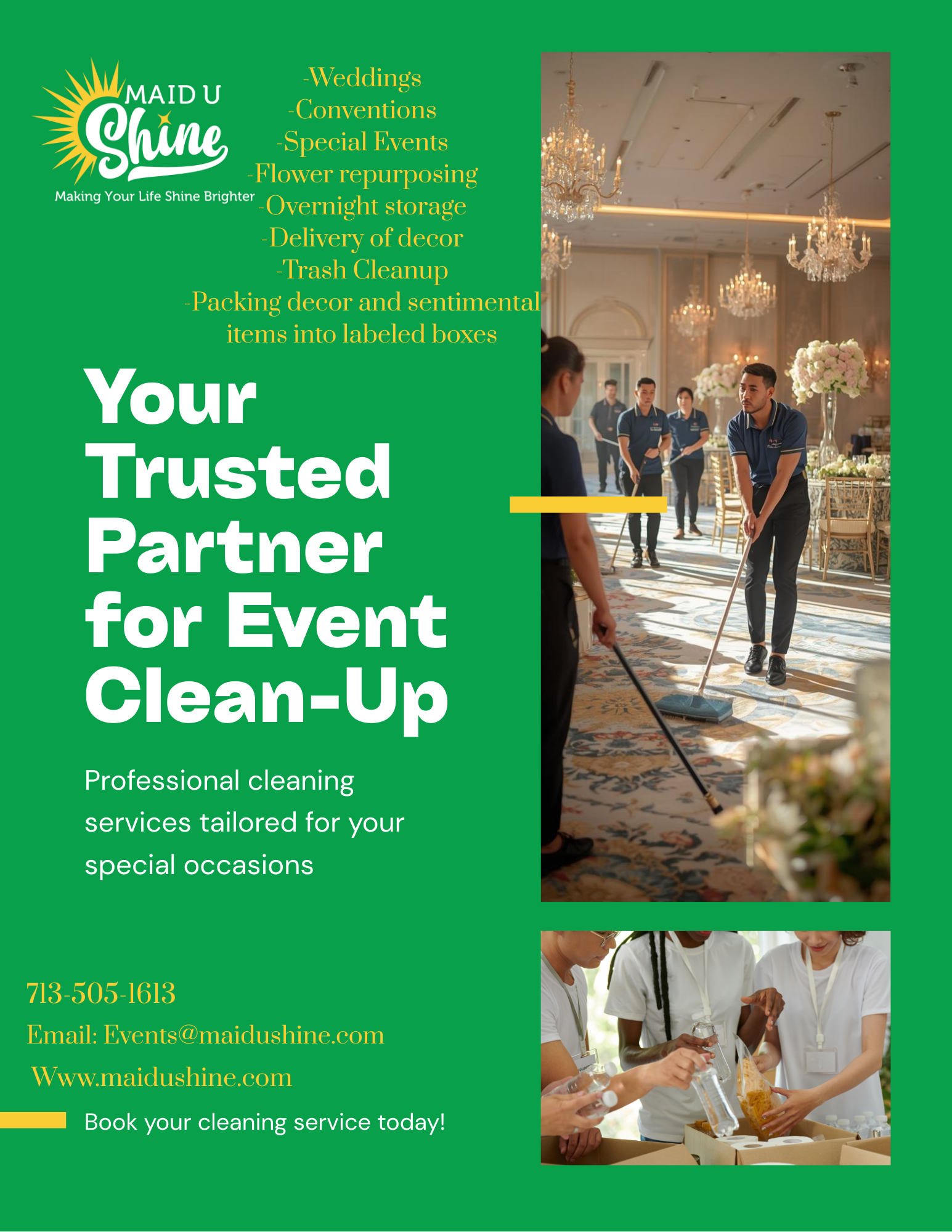 Your Trusted Partner for Event Clean-Up