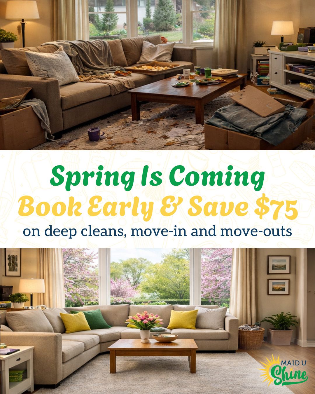 $25 Off First 4 Services!