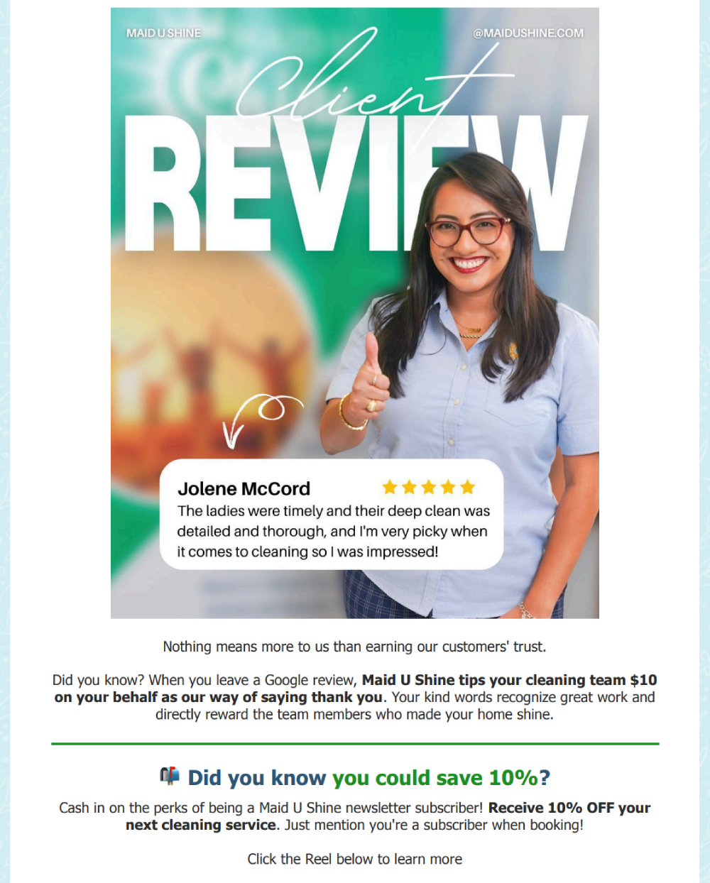 Monthly Newsletter